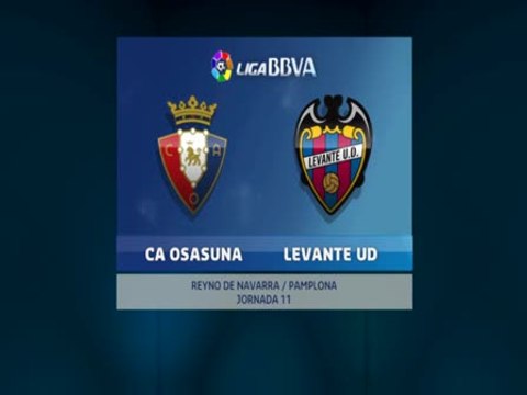 OSASUNA 2 - LEVANTE 0