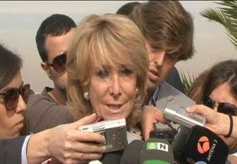Aguirre critica la "indefensión absoluta" que tienen los ciudadanos de Madrid