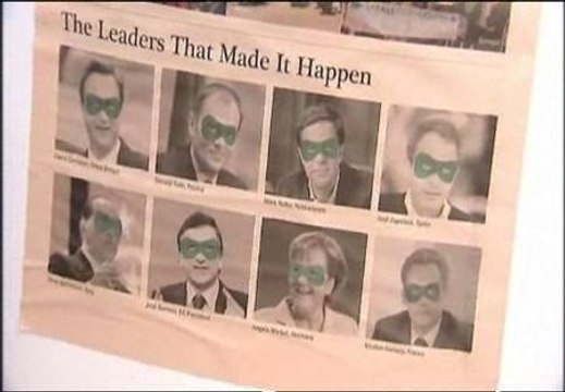 Decenas de manifestantes claman contra los líderes europeos en Bruselas