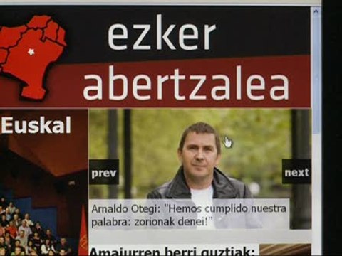 Otegi ve inmaduro pedir la disolución de ETA