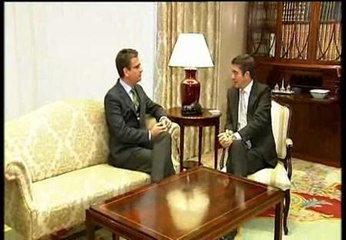 El lehendakari Patxi López recibe a Basagoiti