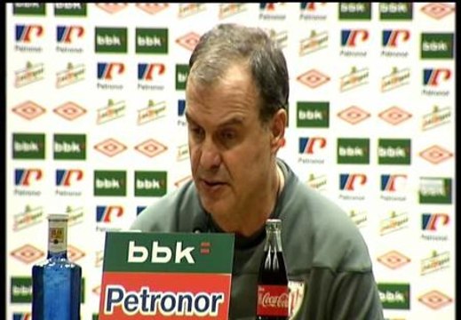 Bielsa: La actuación del equipo ha sido sólida, contundente y satisfactoria