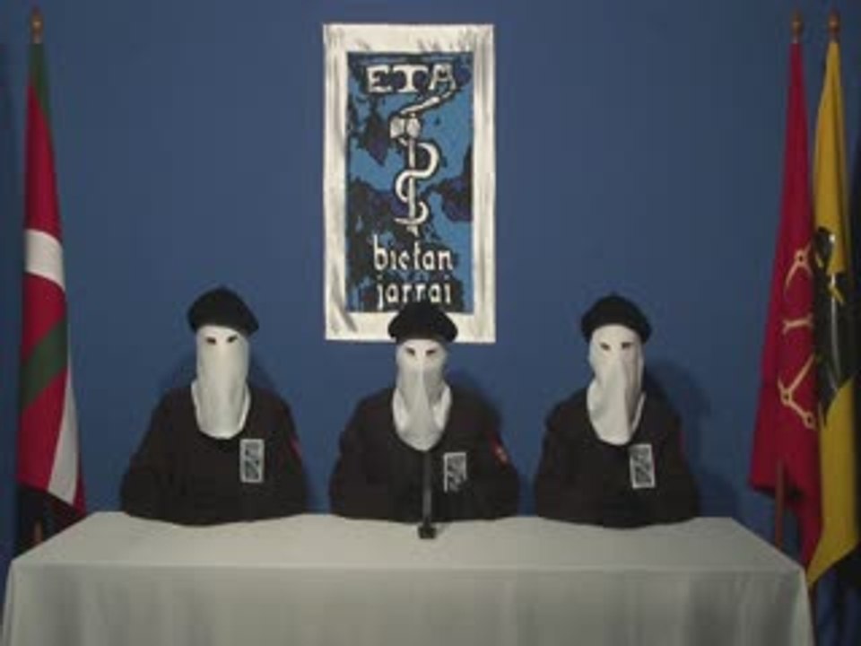 Vídeo del comunicado de ETA
