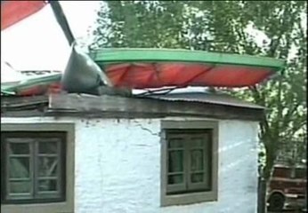 Una avioneta se empotra en una vivienda en la ciudad argentina de Rosario