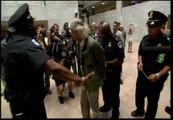 Seis indignados detenidos durante una protesta en el Senado norteamericano