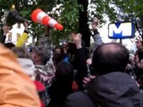 Los 'Indignados' españoles llegan a Bruselas