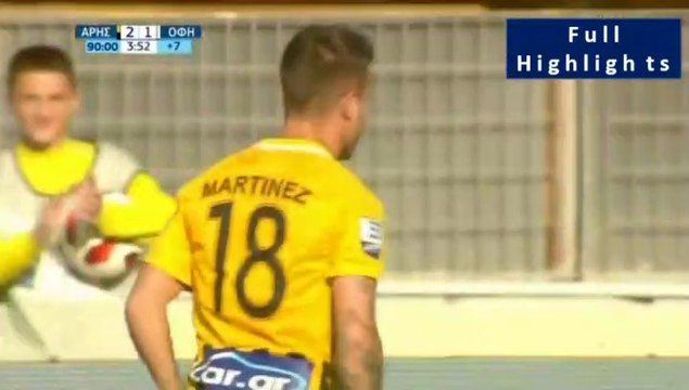 3-1 Nicolás Martínez AMAZING Goal - Aris 3-1 OFI 31.03.2019