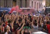 Miles de estudiantes italianos protestan contra los recortes en Educación
