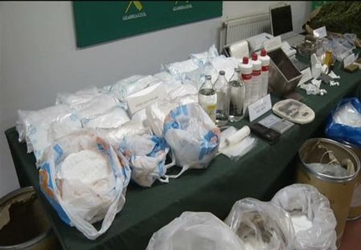 Quince personas detenidas en una operación contra la distribución de droga