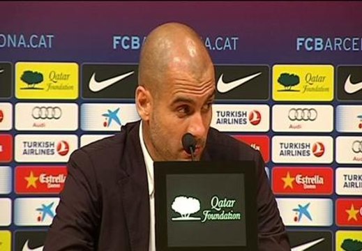 Guardiola: Estoy triste por Laporta, no se merece sufrir