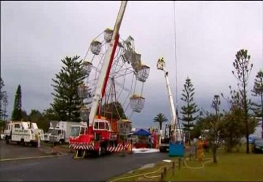 Una avioneta se estrella contra una noria cerca de Sidney