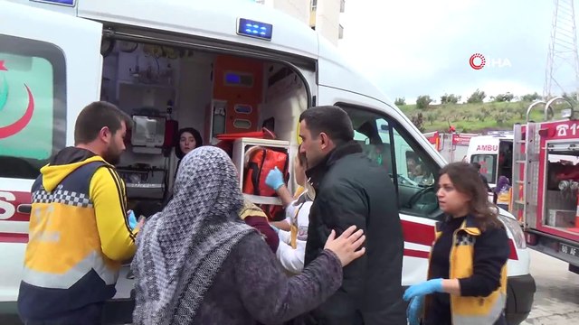 Apartmanın elektrik panosu yandı...Dumandan etkilenen 8 kişi hastanelik oldu