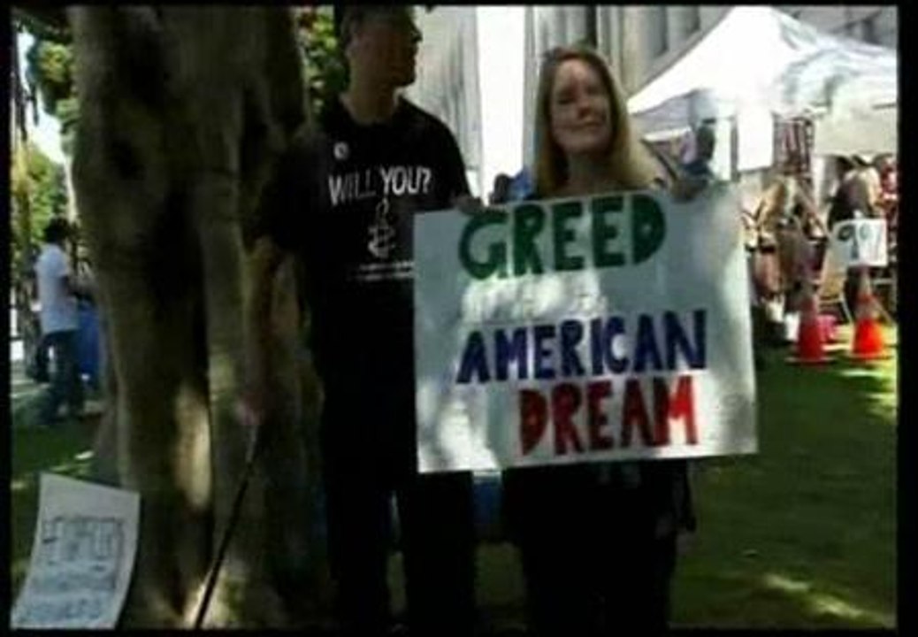 Los 'indignados' de Wall Street se extienden por todo el país