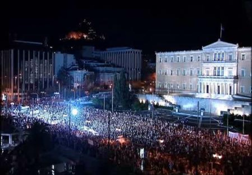 Grecia vive una nueva noche de protestas