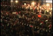 Los palestinos celebran el discurso de Abbas en la ONU