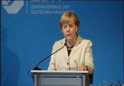 Merkel: No habrá eurobonos