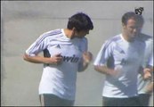 El Real Madrid se entrena con Carvalho en sus filas
