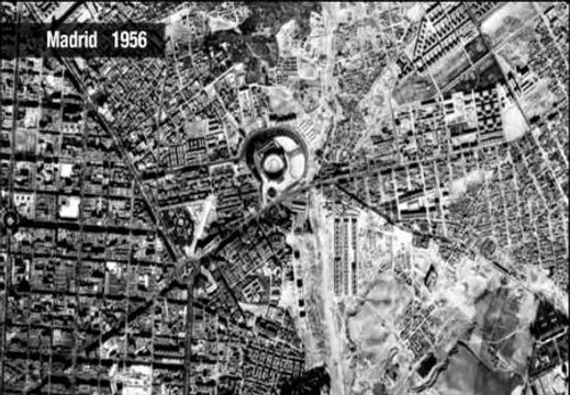 Se exponen las primeras fotografías el primer vuelo en España con valor cartográfico