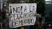 Nuevo enfrentamiento entre los estudiantes chilenos y la policía