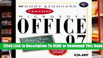 Online Woody Leonhard Teaches Microsoft Office (Author Teaches)  For Kindle