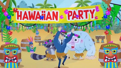 Apprendre les couleurs à travers le recyclage et le nettoyage de la plage à SuperZoo! Vidéos éducatives pour les enfants