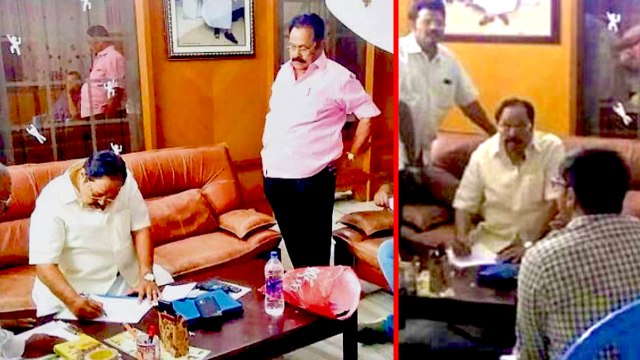 Raid in Duraimurugan house | துரைமுருகன் வீட்டில் ரெய்டு, தொண்டர்கள் குவிந்ததால் பரபரப்பு
