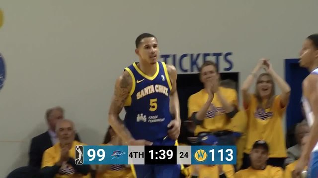 Juan Toscano-Anderson Posts 10 points & 11 rebounds vs. Oklahoma City Blue