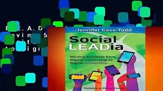 R.E.A.D Social LEADia: Moving Students from Digital Citizenship to Digital Leadership