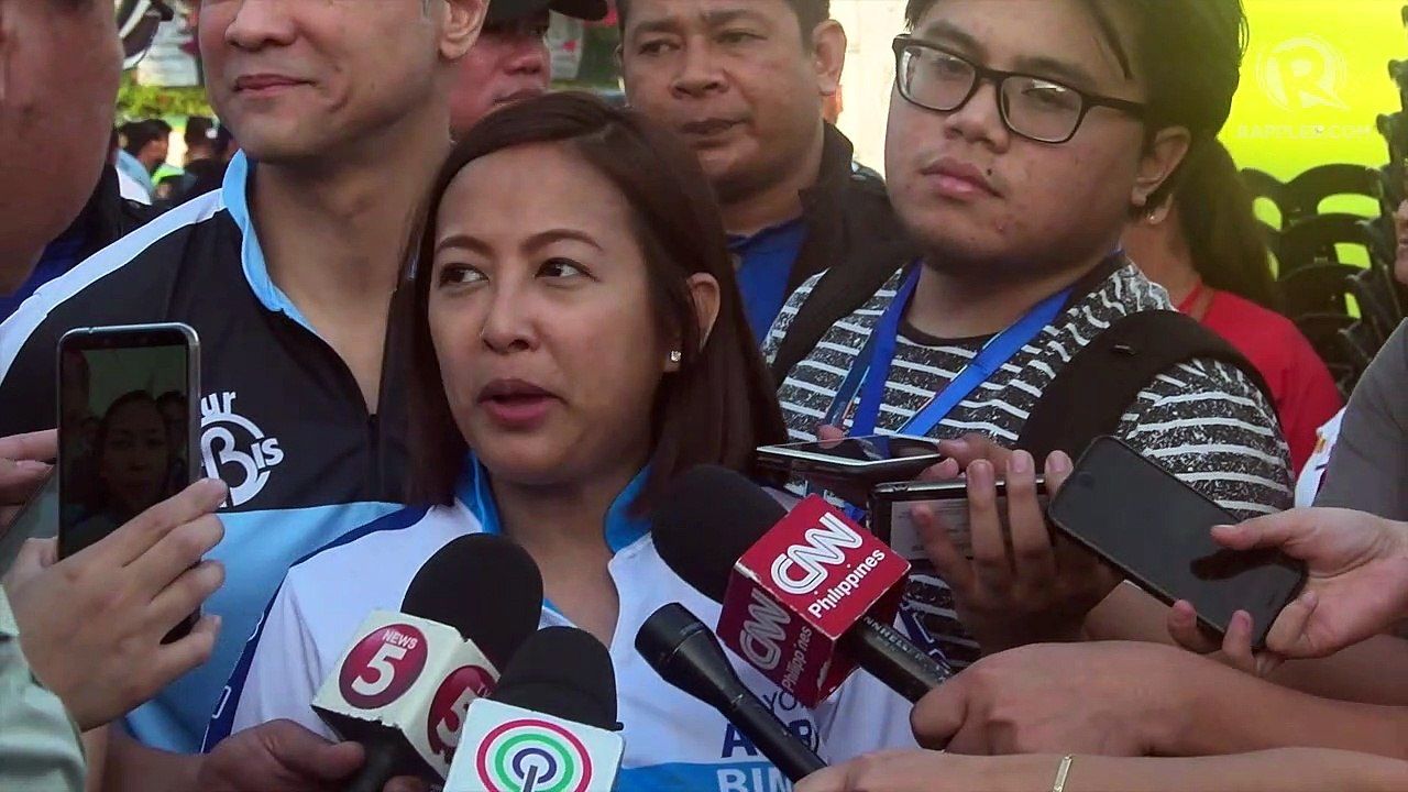 Abby Binay: 'I'm banking on my track record, not my surname'