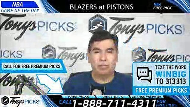 Portland Trail Blazers vs Detroit Pistons 3/30/2019 Picks Predictions