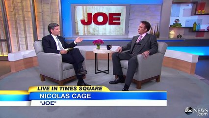 Nicolas Cage Interview 2014  Actor Gets Rave Reviews for 'Joe'