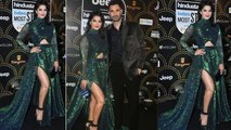 Sunny Leone looks hot in metallic green gown at HT Most Stylish Awards |Boldsky