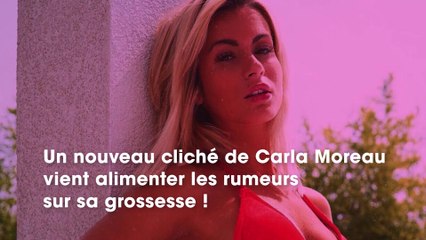 Carla Moreau enceinte ? Un cliché de son ventre intrigue la toile !