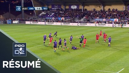 PRO D2 - Résumé Angoulême-Béziers: 28-0 - J26 - Saison 2018/2019