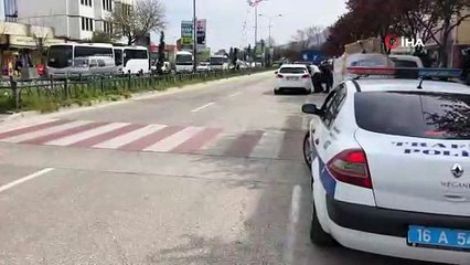 Yaya geçidinden geçiyordu... Çarpmanın şiddetiyle havaya savruldu