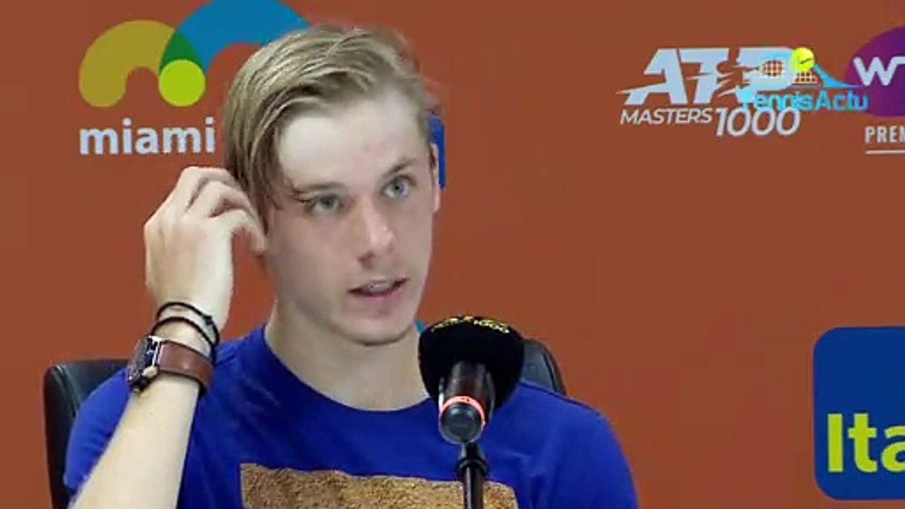 ATP - Miami Open 2019 - Denis Shapovalov a perdu sa première contre son "idole" Roger Federer