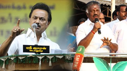 OPS Campaign Speech: ஸ்டாலின் பாட்ஷா நம்மகிட்ட பலிக்காது: ஓபிஎஸ்- வீடியோ