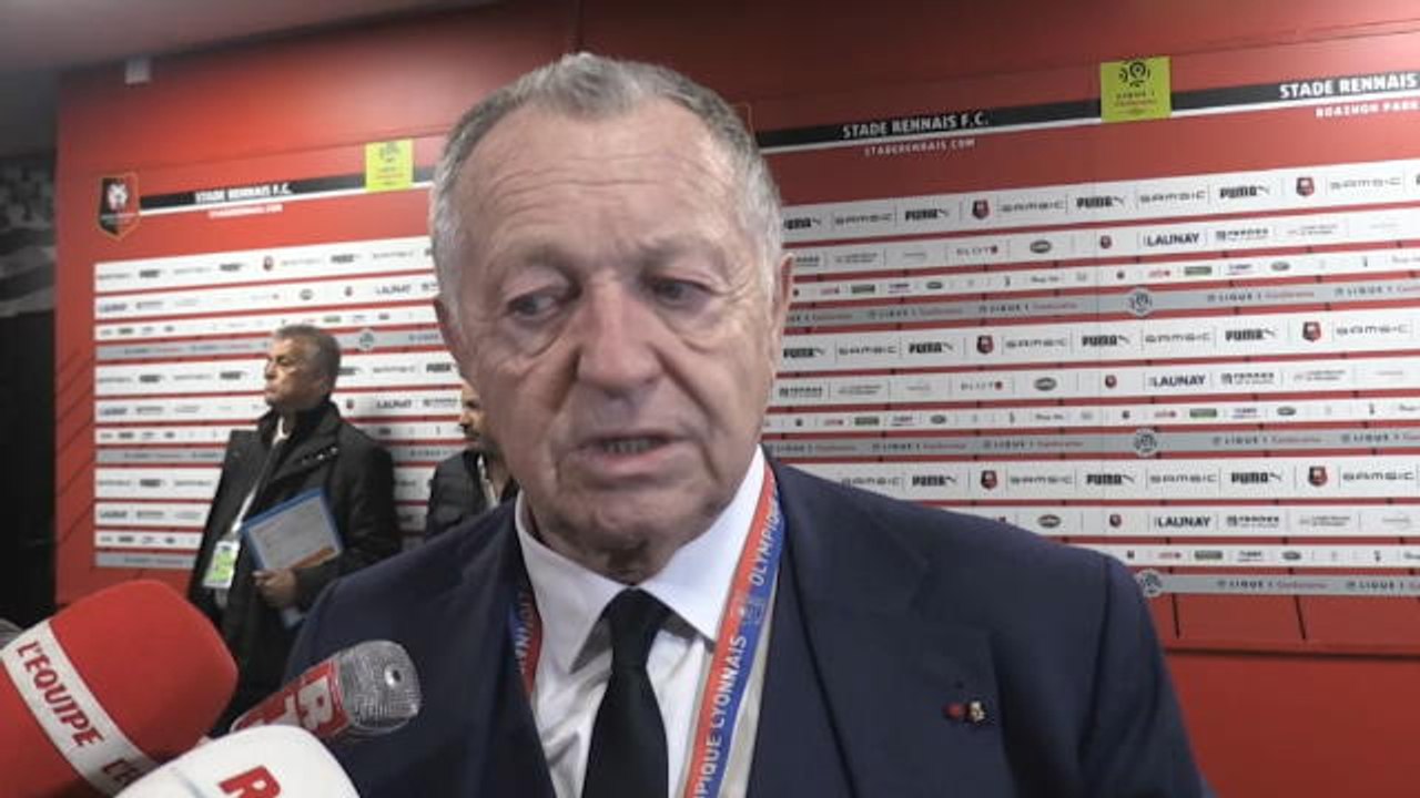 30e j. - Aulas : "Gagner à Rennes, c'est un exploit !"