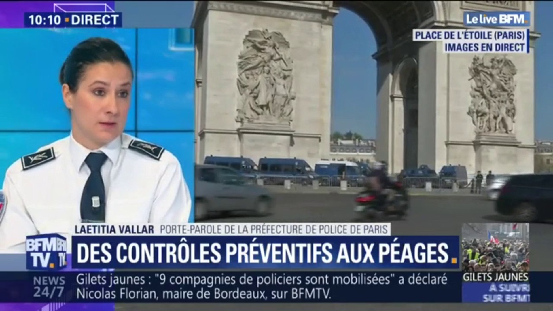 Gilets Jaunes Imposant Dispositif Policier Pour La Journée De Samedi