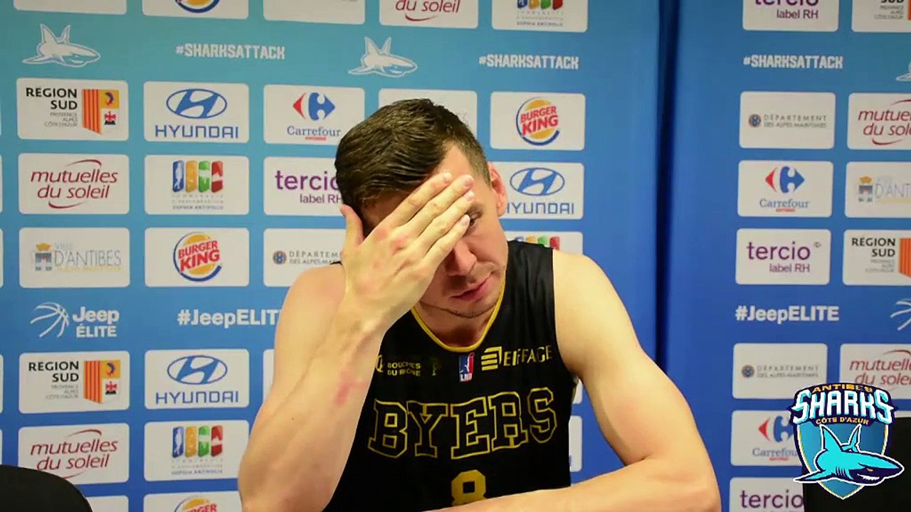 Antibes-Fos Provence Basket: "c'est un hold up" Edouard Choquet