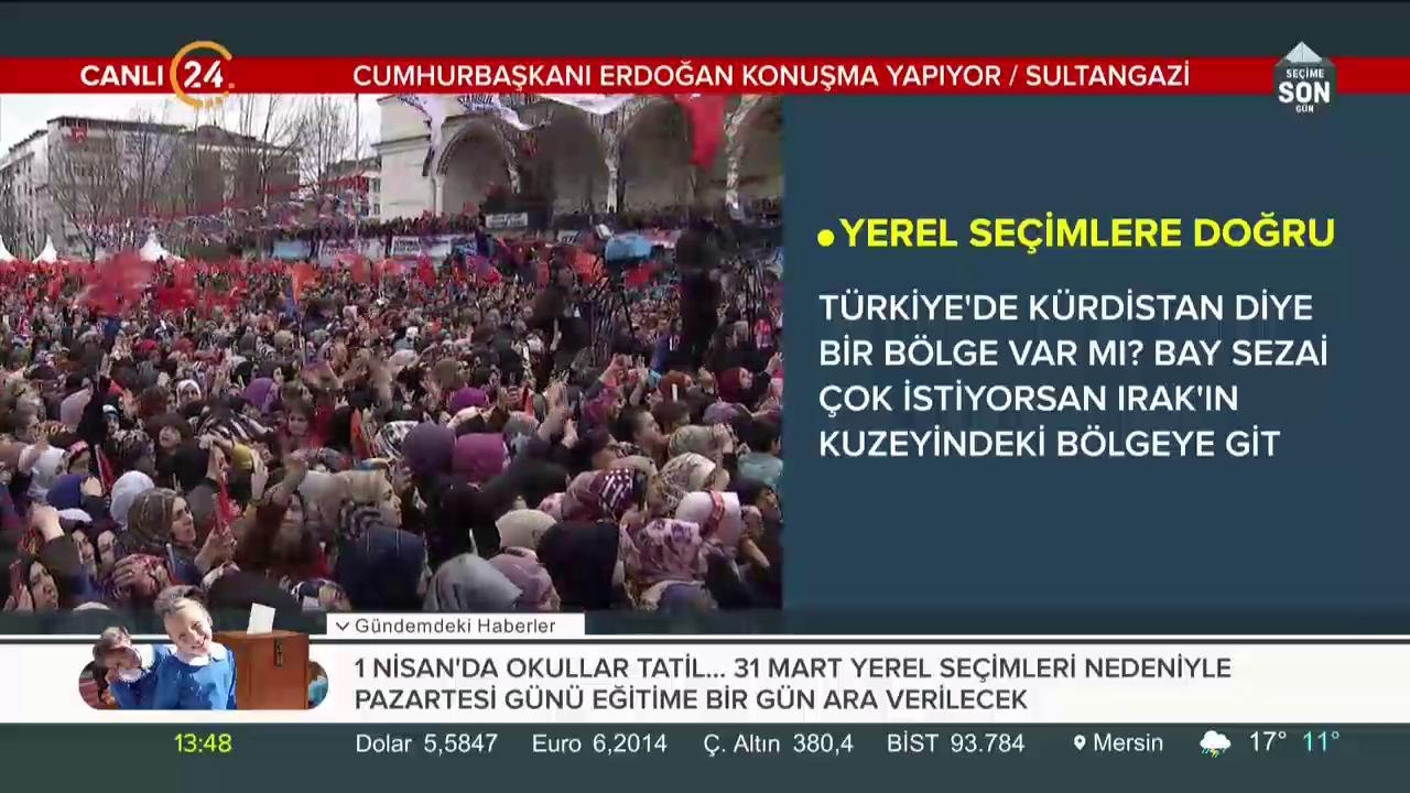 Biz de sırtımızı milletimize ve Rabbimize dayadık. Farkımız bu