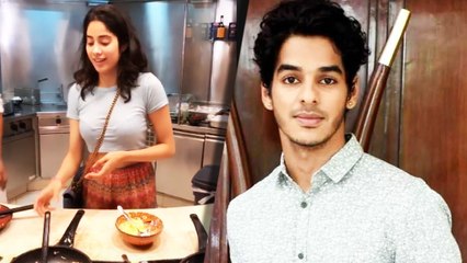Janhvi Kapoor Cooks For Ishaan Khatter In An Adorable Video!