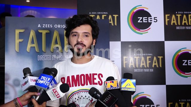 Divyendu Sharma Disclose His Character of Short Film Fatafat