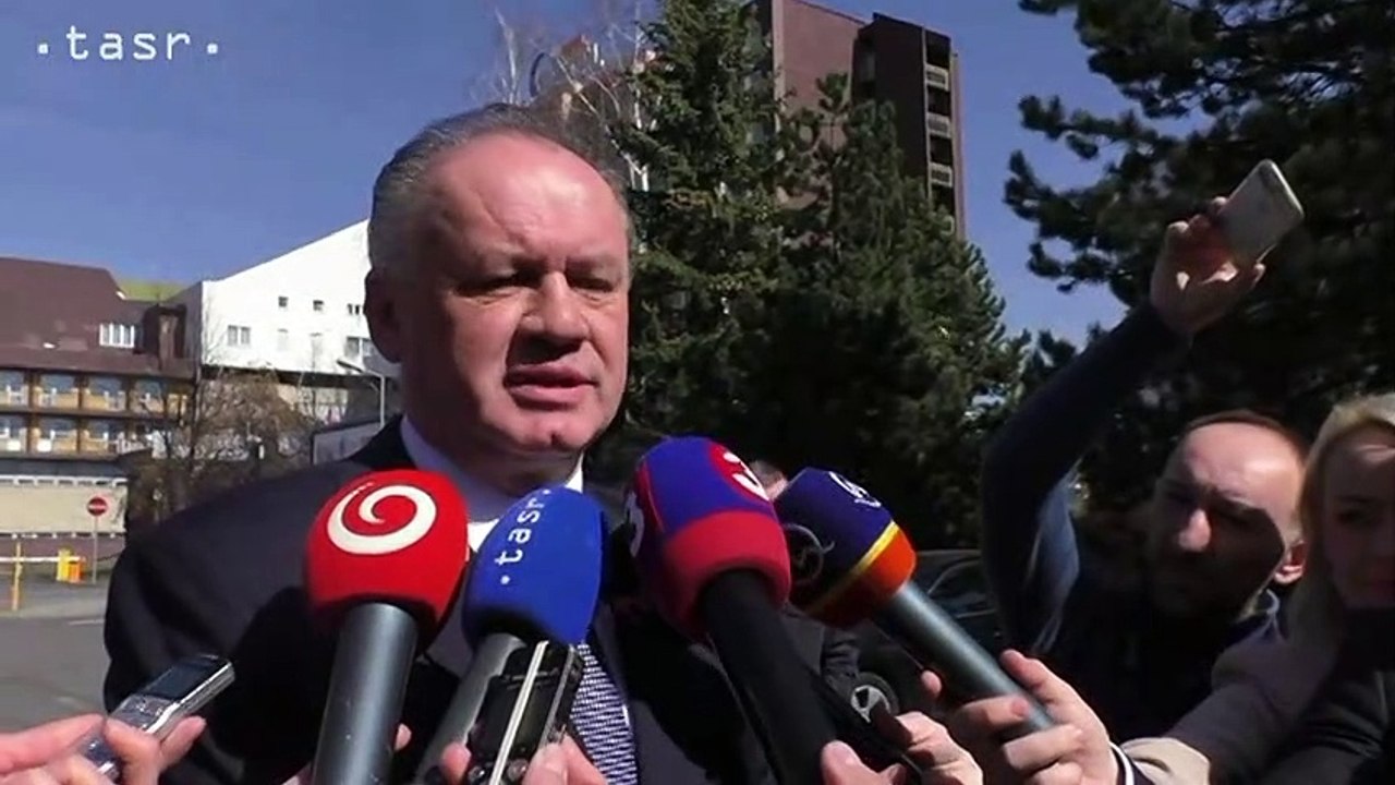 A.Kiska vyzval ľudí, aby prišli voliť, prezident musí mať silný mandát