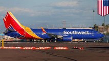 Pesawat Southwest 737 Max 8 mendarat darurat di Orlando - TomoNews