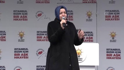 Télécharger la video: AK Parti Sultangazi Mitingi - Fatma Betül Sayan Kaya (2)