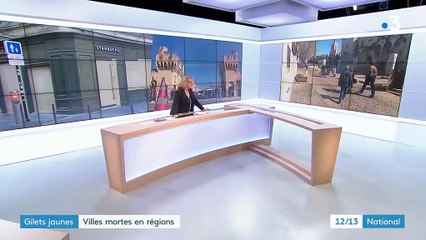 "Gilets jaunes" : villes mortes en région