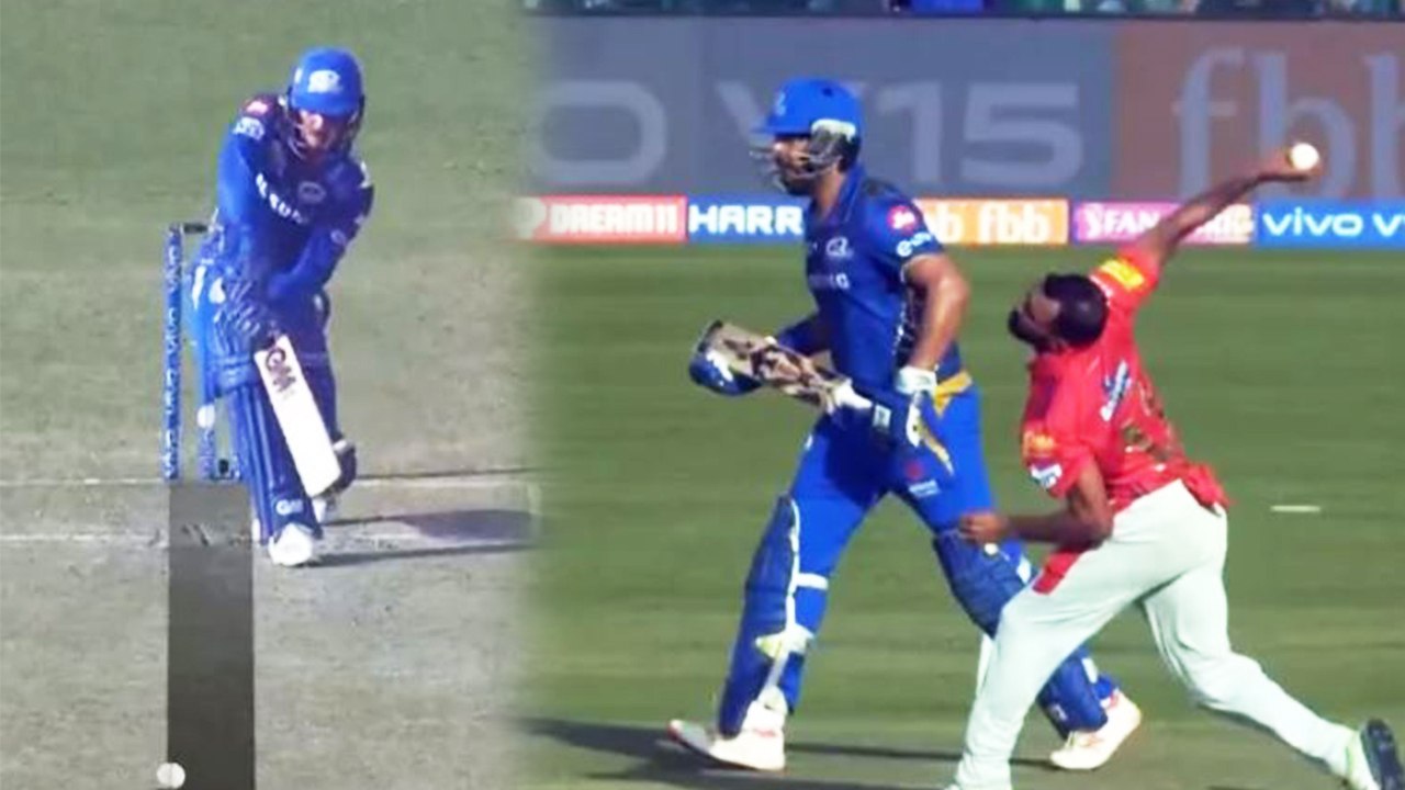 IPL 2019 MIvsKXIP: Quinton de Kock departs after well made 60, Shami Strikes | वनइंडिया हिंदी