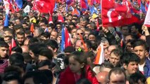 AK Parti Güngören Mitingi - AK Parti İstanbul İl Başkanı Bayram Şenocak - İSTANBUL