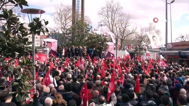 CHP İstanbul Büyükşehir Belediye Başkan Adayı Ekrem İmamoğlu Beşiktaş'ta konuştu